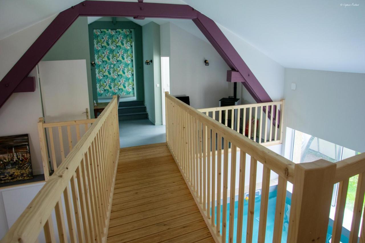 Villa Elegante A Panissieres Avec Piscine Privee Exteriör bild