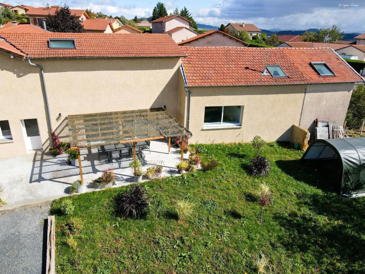 Villa Elegante A Panissieres Avec Piscine Privee Exteriör bild