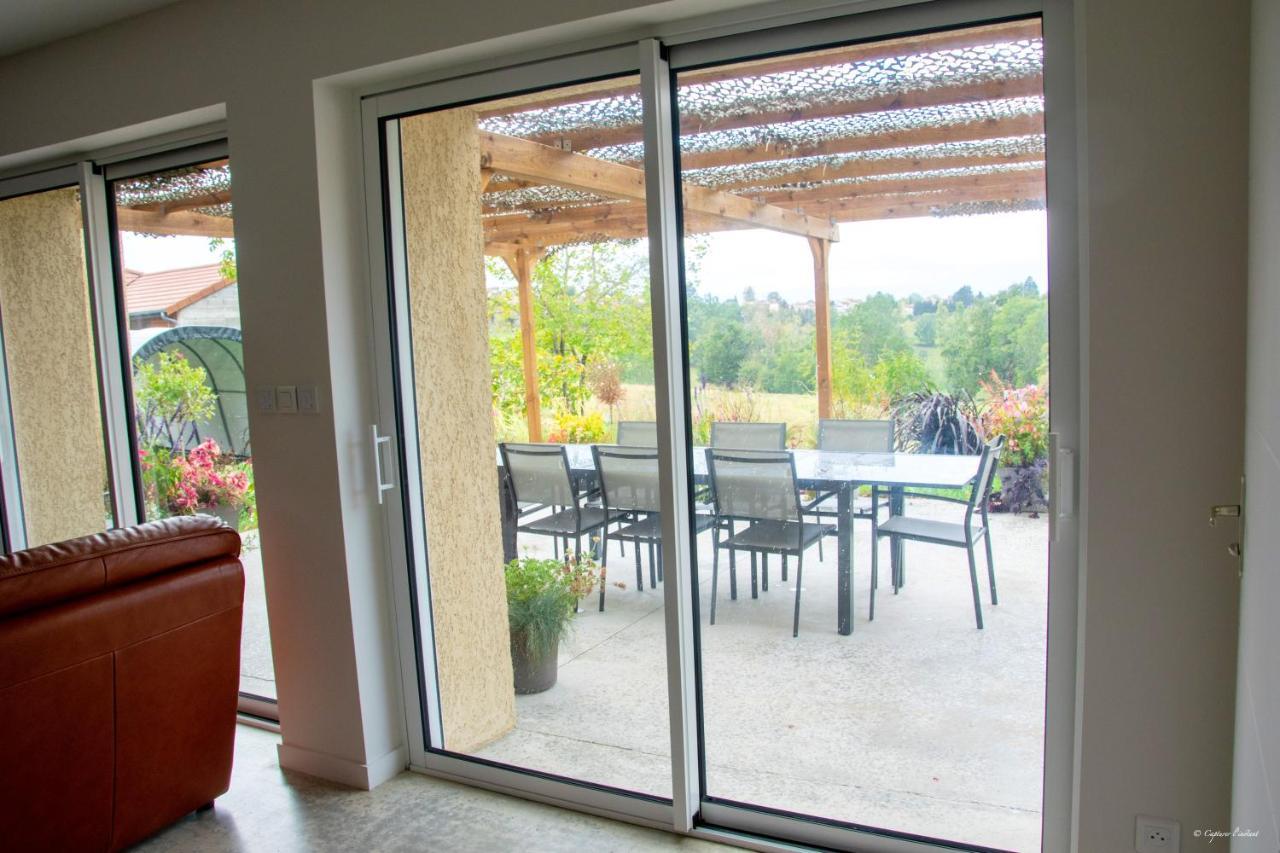 Villa Elegante A Panissieres Avec Piscine Privee Exteriör bild